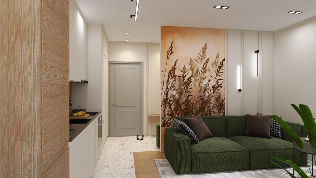 Квартира-студия 33 м²